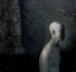 Quiet Zone - Oil on Canvas 28 x 30