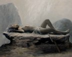 Sleep on Mountain - Oil on Canvas 35 x 40
