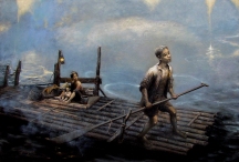 Foggy Bay - Oil on Canvas 40 x 59